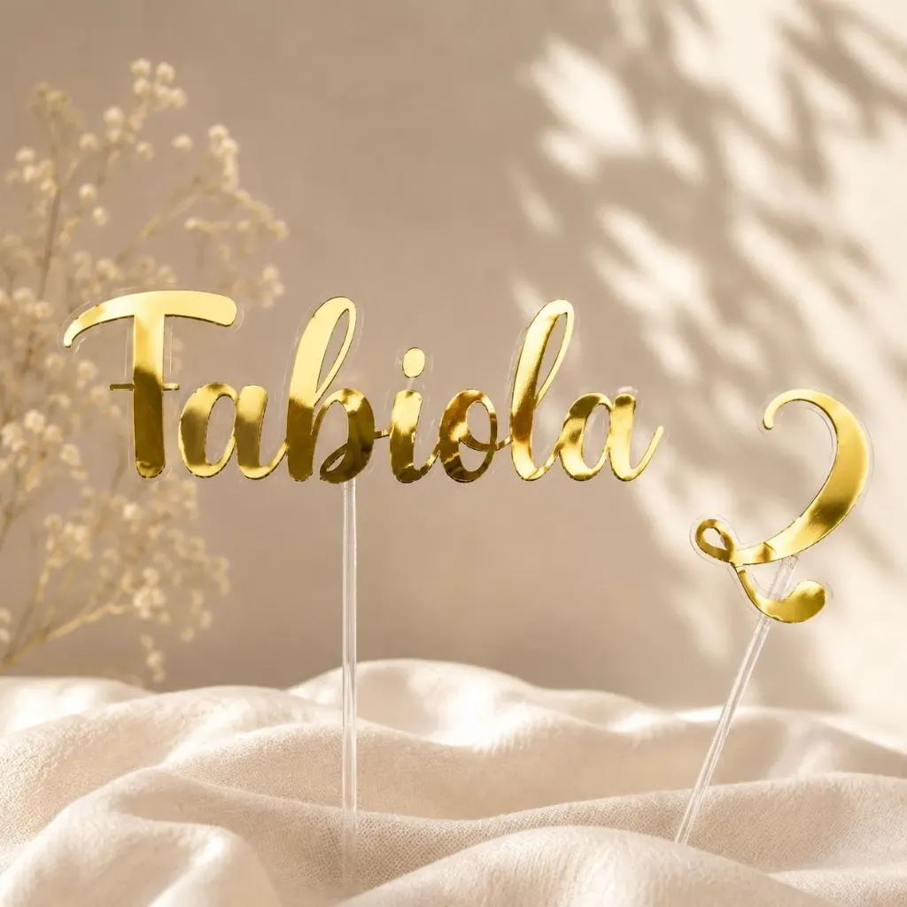 Topper nombre y años