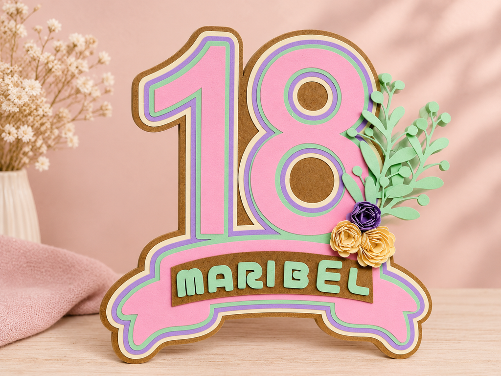Topper Nombre y Años