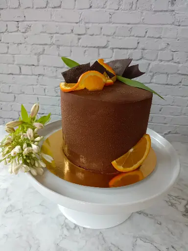Tarta Chocolate y Naranja